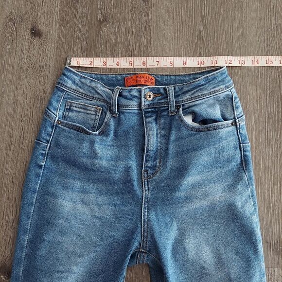 Wax Jean Butt, I Love You! High Rise Distressed Skinny Jeans 5/27 - Picture 6 of 8